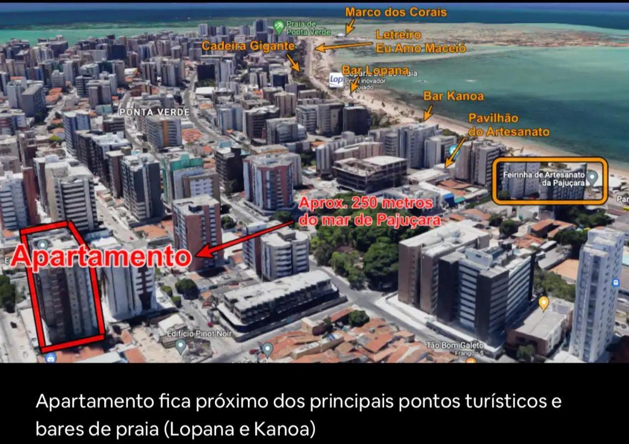 Apartamento Ponta Verde-Pajucara - Edf-Soho 2 Quartos - Castelo B Temporada มาเซโอ ภายนอก รูปภาพ